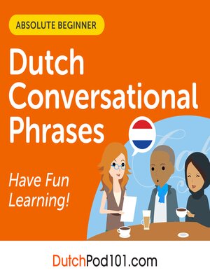 cover image of Dutch Conversational Phrases, Level 1